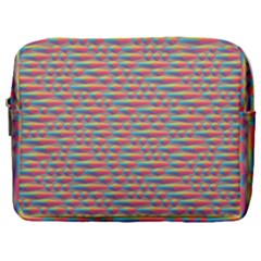 Background Abstract Colorful Make Up Pouch (large) by Wegoenart