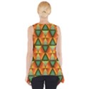 Background Triangle Abstract Golden Side Drop Tank Tunic View2