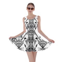 Ancient Parade Ancient Civilization Skater Dress by Wegoenart