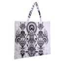 Ancient Parade Ancient Civilization Zipper Large Tote Bag View2