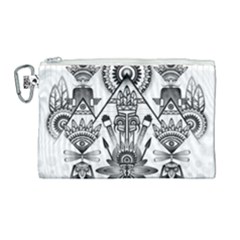 Ancient Parade Ancient Civilization Canvas Cosmetic Bag (large) by Wegoenart