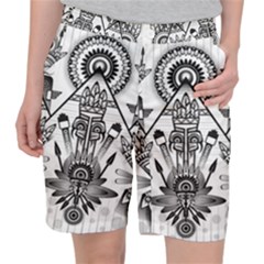 Ancient Parade Ancient Civilization Pocket Shorts by Wegoenart