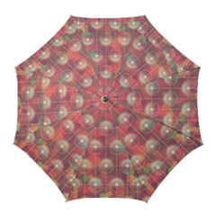 Colorful Background Abstrac Pattern Golf Umbrellas by Wegoenart