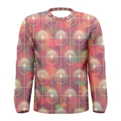 Colorful Background Abstrac Pattern Men s Long Sleeve Tee by Wegoenart