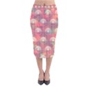 Colorful Background Abstrac Pattern Velvet Midi Pencil Skirt View1