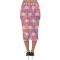 Colorful Background Abstrac Pattern Velvet Midi Pencil Skirt View2