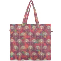 Colorful Background Abstrac Pattern Canvas Travel Bag by Wegoenart