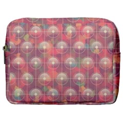 Colorful Background Abstrac Pattern Make Up Pouch (large)