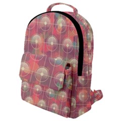 Colorful Background Abstrac Pattern Flap Pocket Backpack (small)