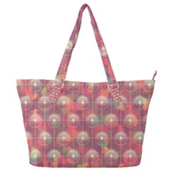 Colorful Background Abstrac Pattern Full Print Shoulder Bag