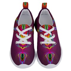 Abstract Bright Colorful Background Running Shoes