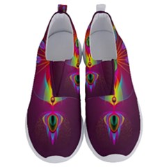 Abstract Bright Colorful Background No Lace Lightweight Shoes