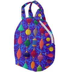 Colorful Background Stones Jewels Travel Backpacks