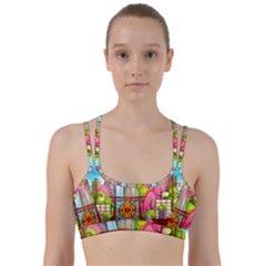 Zen Garden Japanese Nature Garden Line Them Up Sports Bra