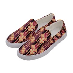 Seamless Pattern Pattern Women s Canvas Slip Ons by Wegoenart