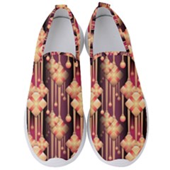 Seamless Pattern Pattern Men s Slip On Sneakers