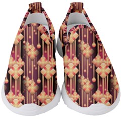 Seamless Pattern Pattern Kids  Slip On Sneakers