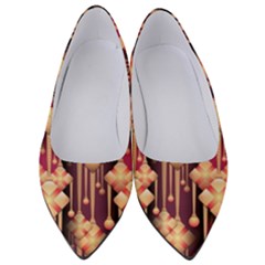 Seamless Pattern Pattern Women s Low Heels