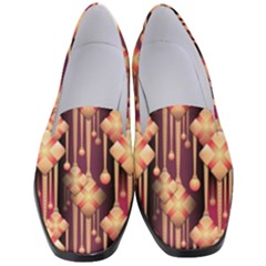 Seamless Pattern Pattern Women s Classic Loafer Heels by Wegoenart