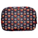 Love Heart Background Make Up Pouch (Small) View2