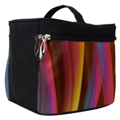 Abstract Background Colorful Make Up Travel Bag (small) by Wegoenart