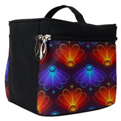 Light Background Colorful Abstract Make Up Travel Bag (small)