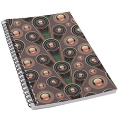 Background Abstract Pattern Green 5 5  X 8 5  Notebook New