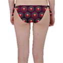 Abstract Circle Gem Pattern Bikini Bottom View2