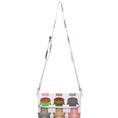 Evil Eye Protection Charm Colorful Mini Crossbody Handbag