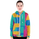 Unique Background Abstract Women s Zipper Hoodie View1