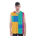 Unique Background Abstract Men s Basketball Tank Top View1