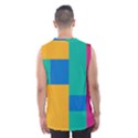 Unique Background Abstract Men s Basketball Tank Top View2