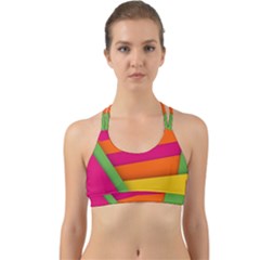 Background Abstract Back Web Sports Bra by Wegoenart