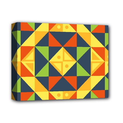 Background Geometric Color Deluxe Canvas 14  x 11  (Stretched)