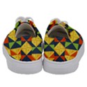 Background Geometric Color Kids  Low Top Canvas Sneakers View4