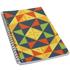 Background Geometric Color 5.5  x 8.5  Notebook