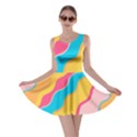 Cake Color Palette Painting Skater Dress View1