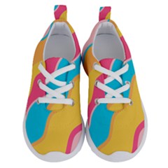 Cake Color Palette Painting Running Shoes by Wegoenart