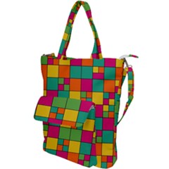 Abstract Background Abstract Shoulder Tote Bag