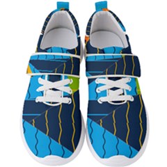 Background Wallpaper Colors Color Men s Velcro Strap Shoes