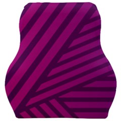 Pattern Lines Stripes Texture Car Seat Velour Cushion 