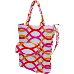 Art Background Abstract Shoulder Tote Bag