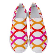 Art Background Abstract Women s Slip On Sneakers