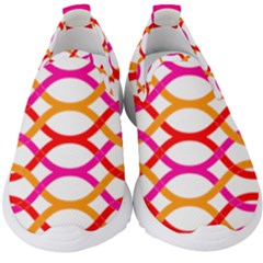 Art Background Abstract Kids  Slip On Sneakers