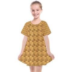 Pattern Background Texture Design Kids  Smock Dress by Wegoenart