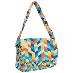 Geometric Retro Wallpaper Courier Bag