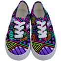 Background Abstract Pattern Kids  Classic Low Top Sneakers View1