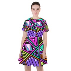 Background Abstract Pattern Sailor Dress by Wegoenart