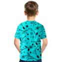 Pattern Flowers Flower Texture Kids  Sport Mesh Tee View2