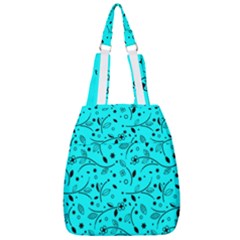 Pattern Flowers Flower Texture Center Zip Backpack